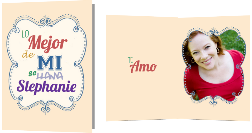 tarjeta de enamorados