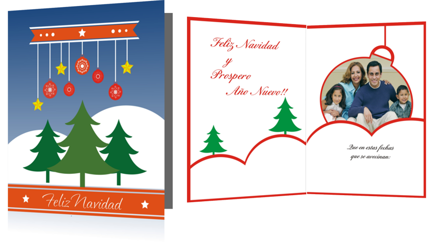 tarjeta de navidad