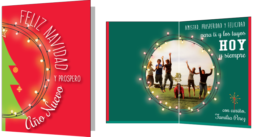 tarjeta de navidad