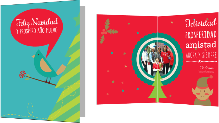 tarjeta de navidad