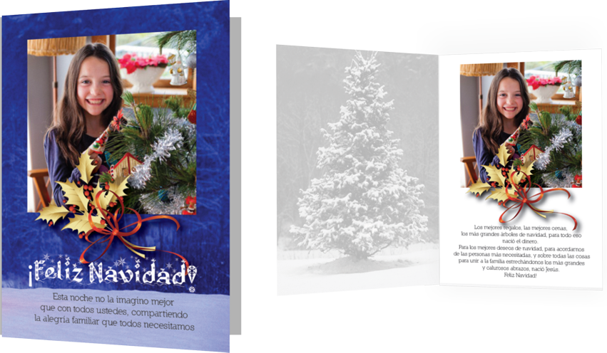 tarjeta de navidad