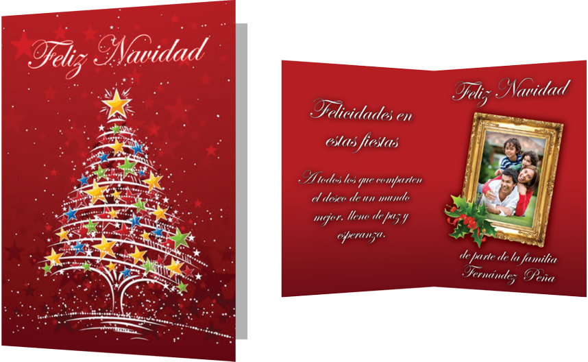 tarjeta de navidad