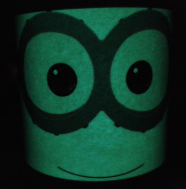 taza fluorescente