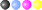 3 colores